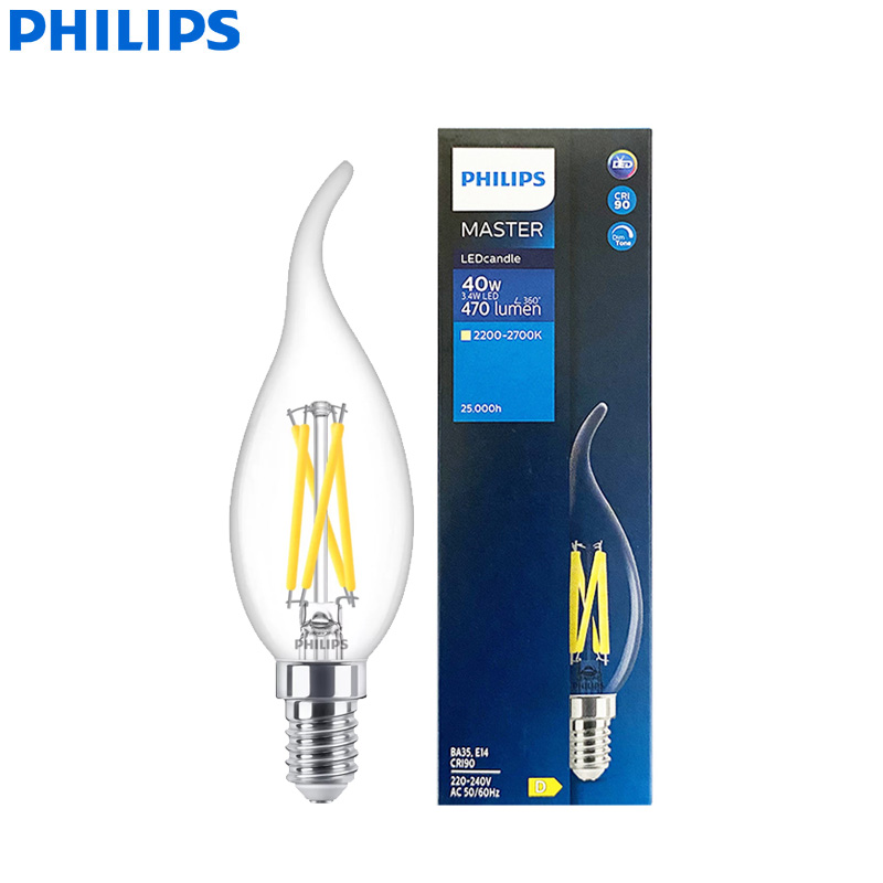 Philips Bulb Led Classic - 필립스 마스터 LED 캔들 E14 필라멘트