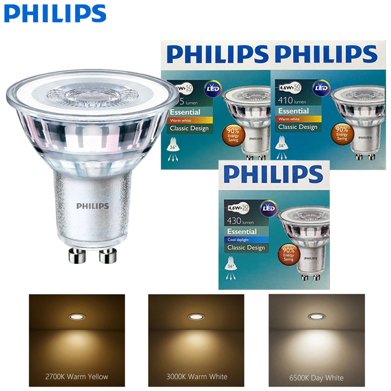 Philips Bulb Led Classic - 필립스 GU10 PAR16 LED 스포트라이트, 필수