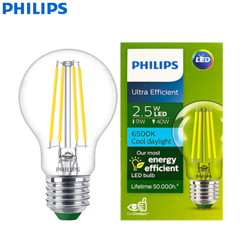 Philips Bulb Led Classic - 필립스 초고효율 LED 필라멘트 전구, 투명