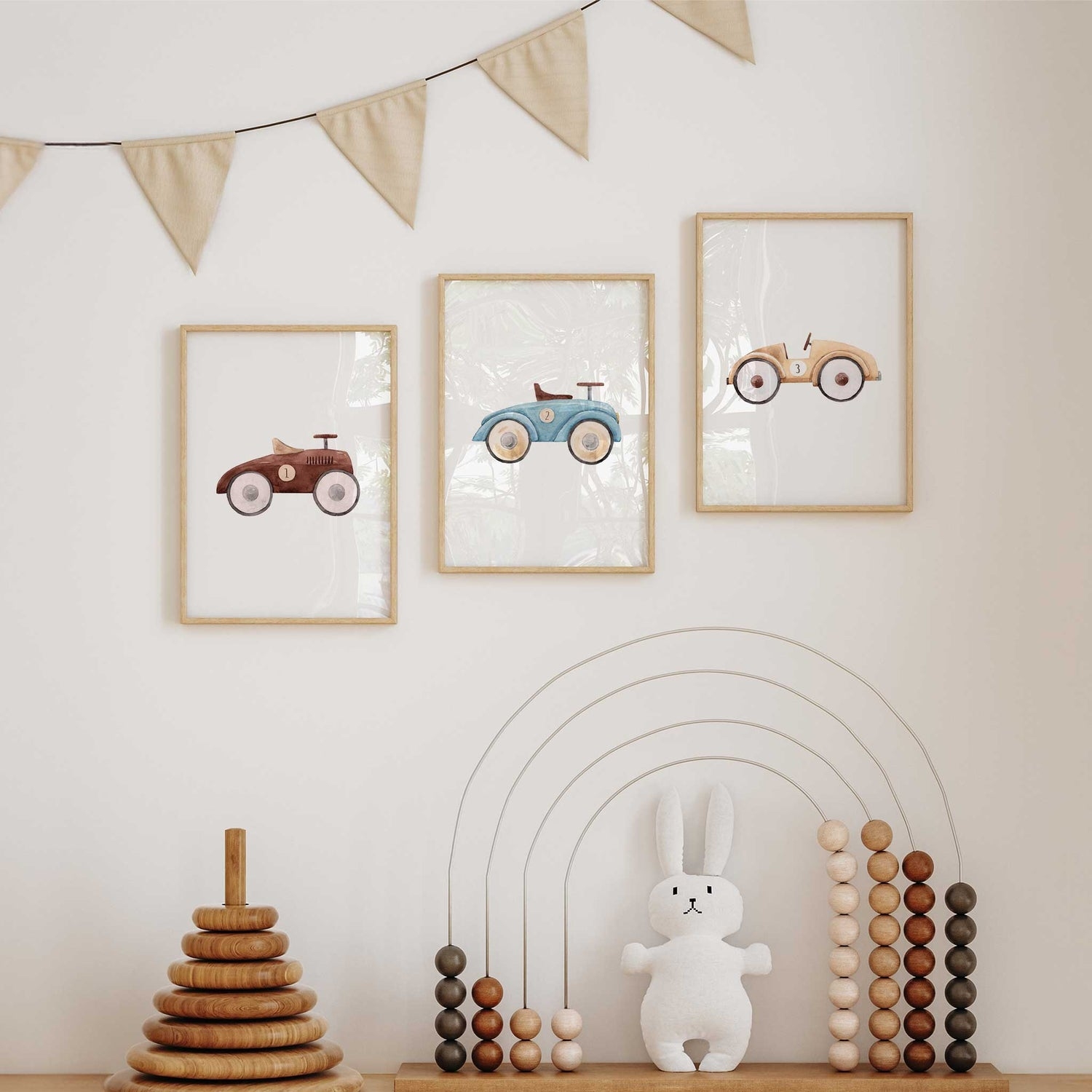 3pcs 만화 빈티지 레이스 자동차 벽 아트 인쇄 캔버 - Lighting Mcqueen Bedroom Decor 리뷰 및 가격