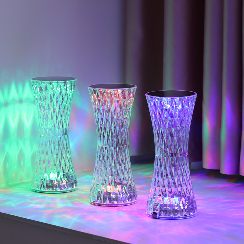 크리스탈 침대 옆 테이블 램프 크리스마스 아크릴 장식  - Decor Lighting Lamps 리뷰 및 가격