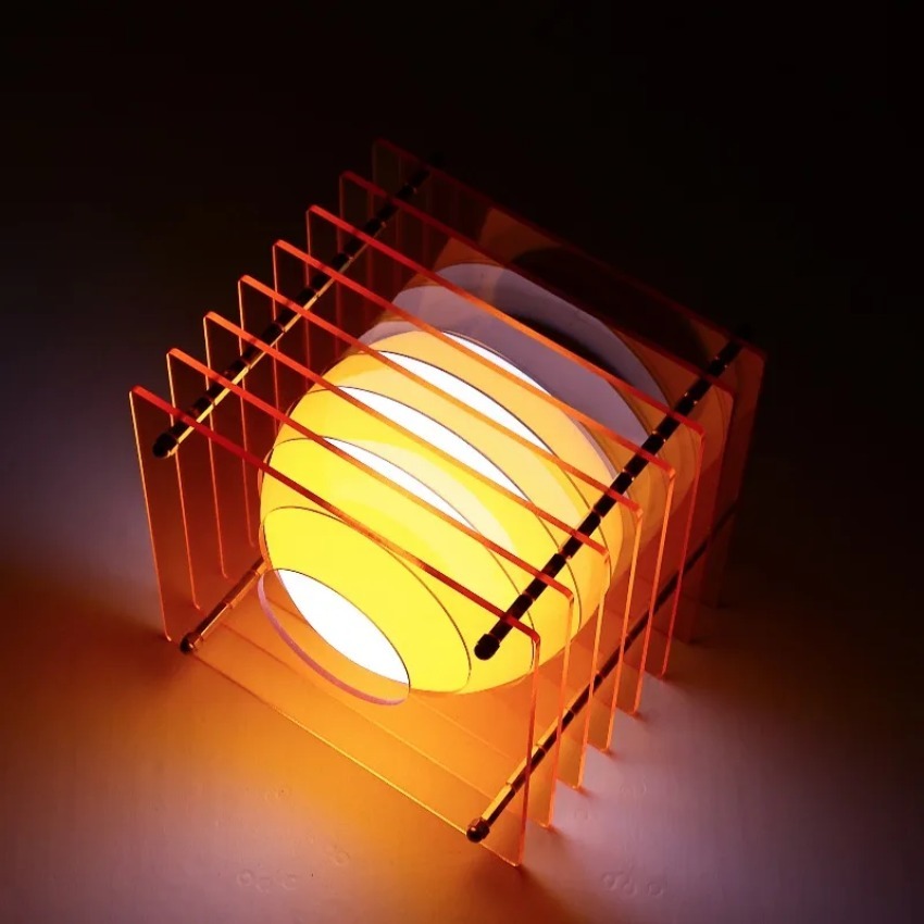 DIY 아크릴 천층 램프 달 램프 데스크탑 장식 서스펜 - Lighting Decoration Ideas 리뷰 및 가격