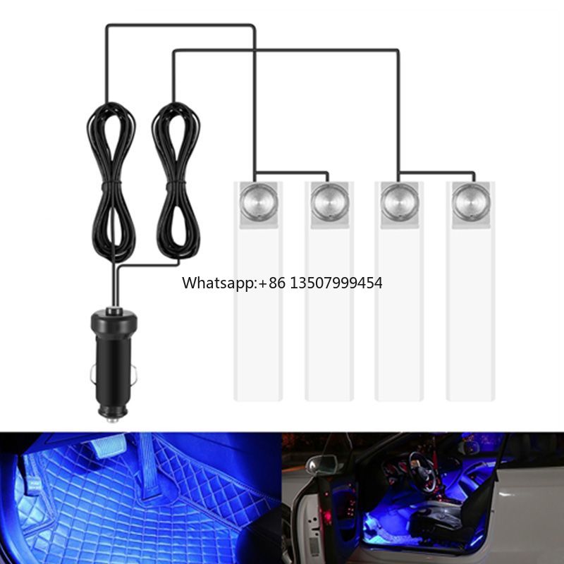자동차 분위기 조명 12V 자동차 실내 장식 램프 스타 - Decor Lighting Lamps 리뷰 및 가격