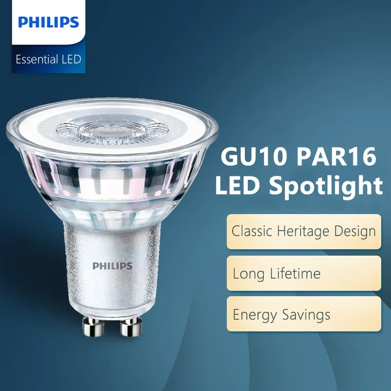 필립스 LED GU10 PAR16 필수 조명, 천장 매 - Philips Bulb Led Classic 리뷰 및 가격