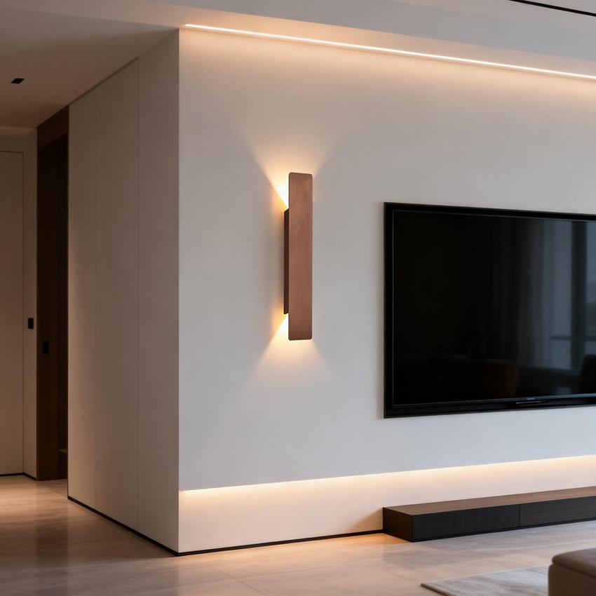 현대적이고 심플한 디자인의 LED 실내 벽등, 침실,  - Decor Lighting Cy 리뷰 및 가격