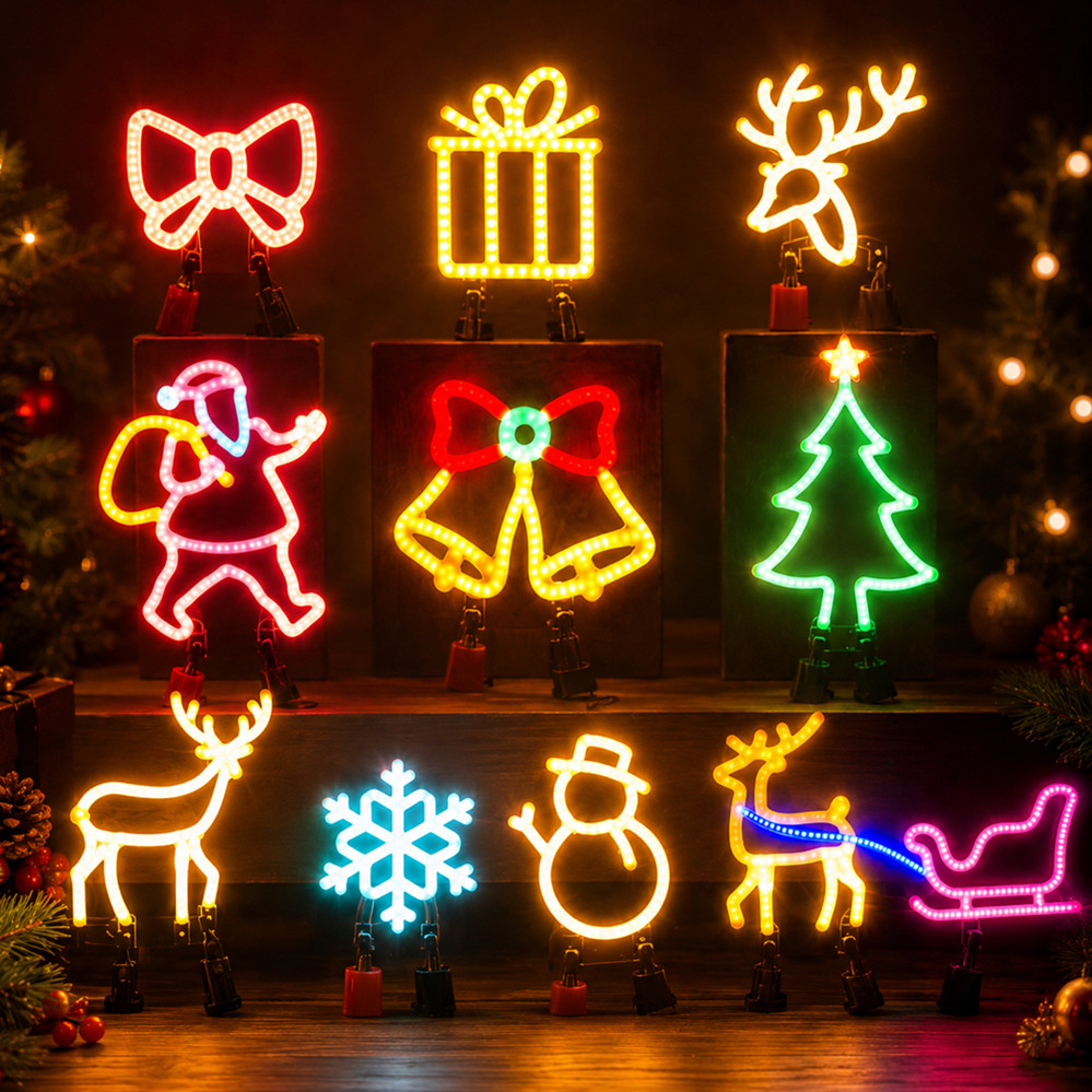 크리스마스 장식 LED 네온사인 조명 사슴 머리 LED - Lighting Christmas Decor 리뷰 및 가격