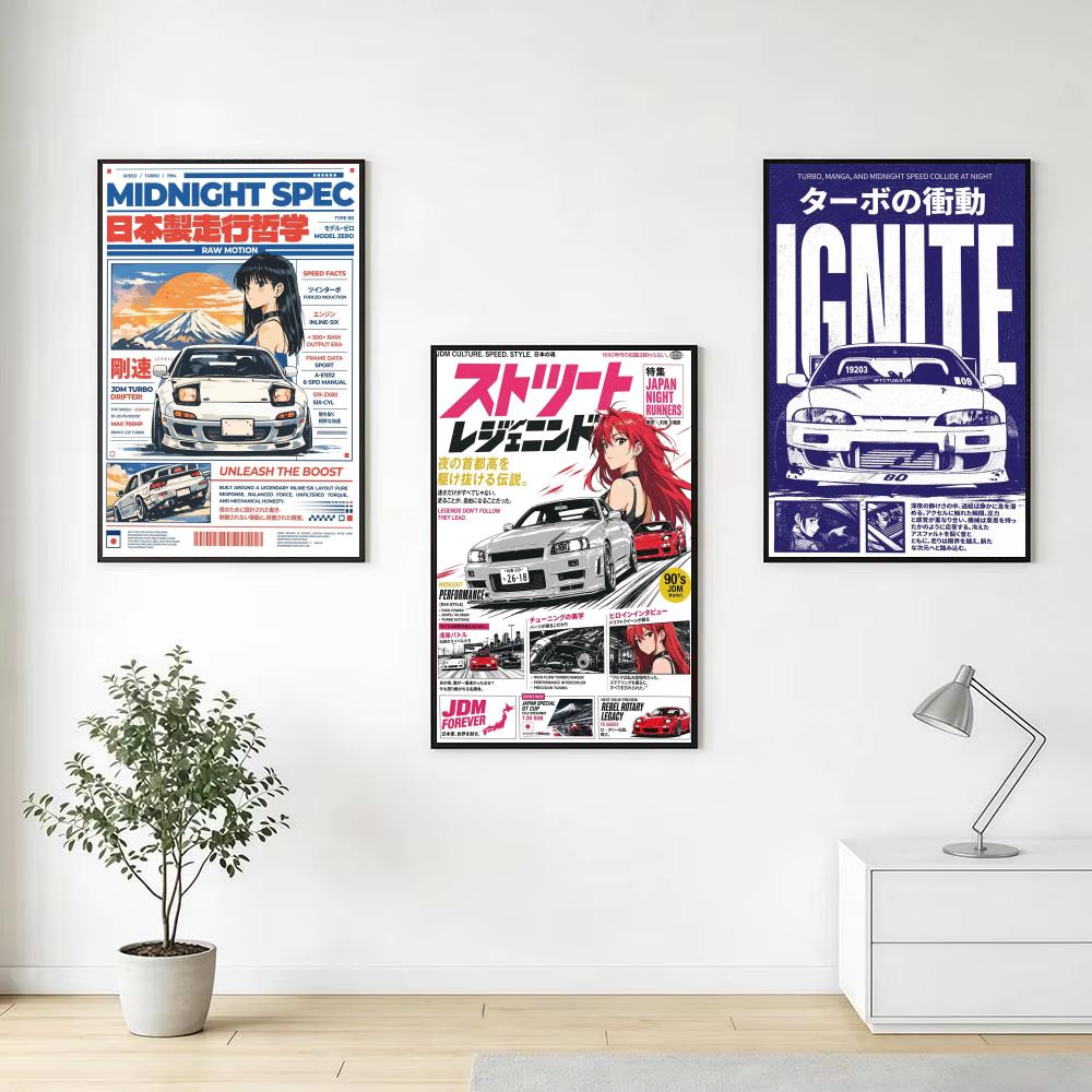 Japandi 스타일 자동차 토드 팜 포스터 미적 벽  - Lighting Mcqueen Bedroom Decor 리뷰 및 가격