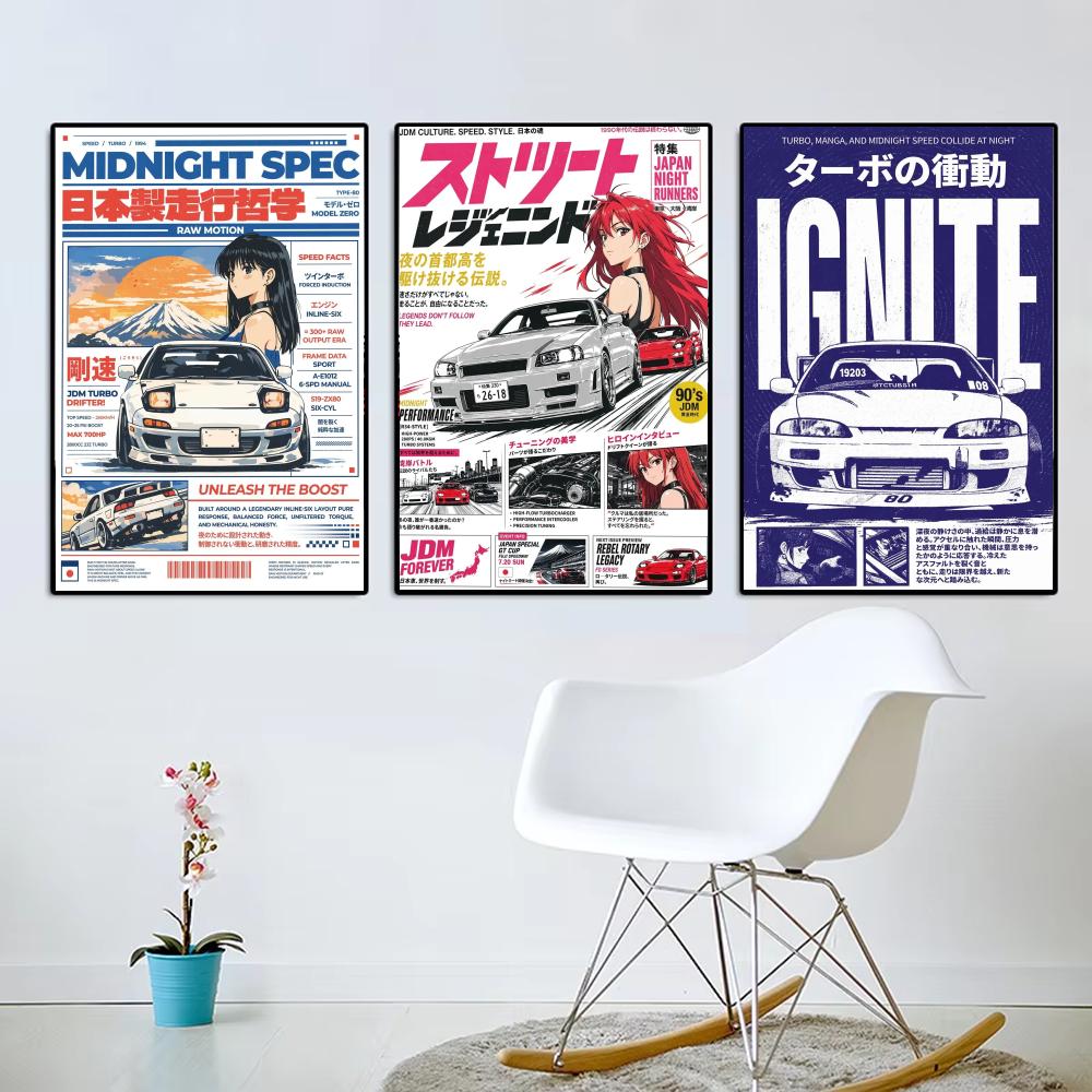 Japandi 스타일 자동차 토드 팜 포스터 미적 벽  - Lighting Mcqueen Bedroom Decor 리뷰 및 가격